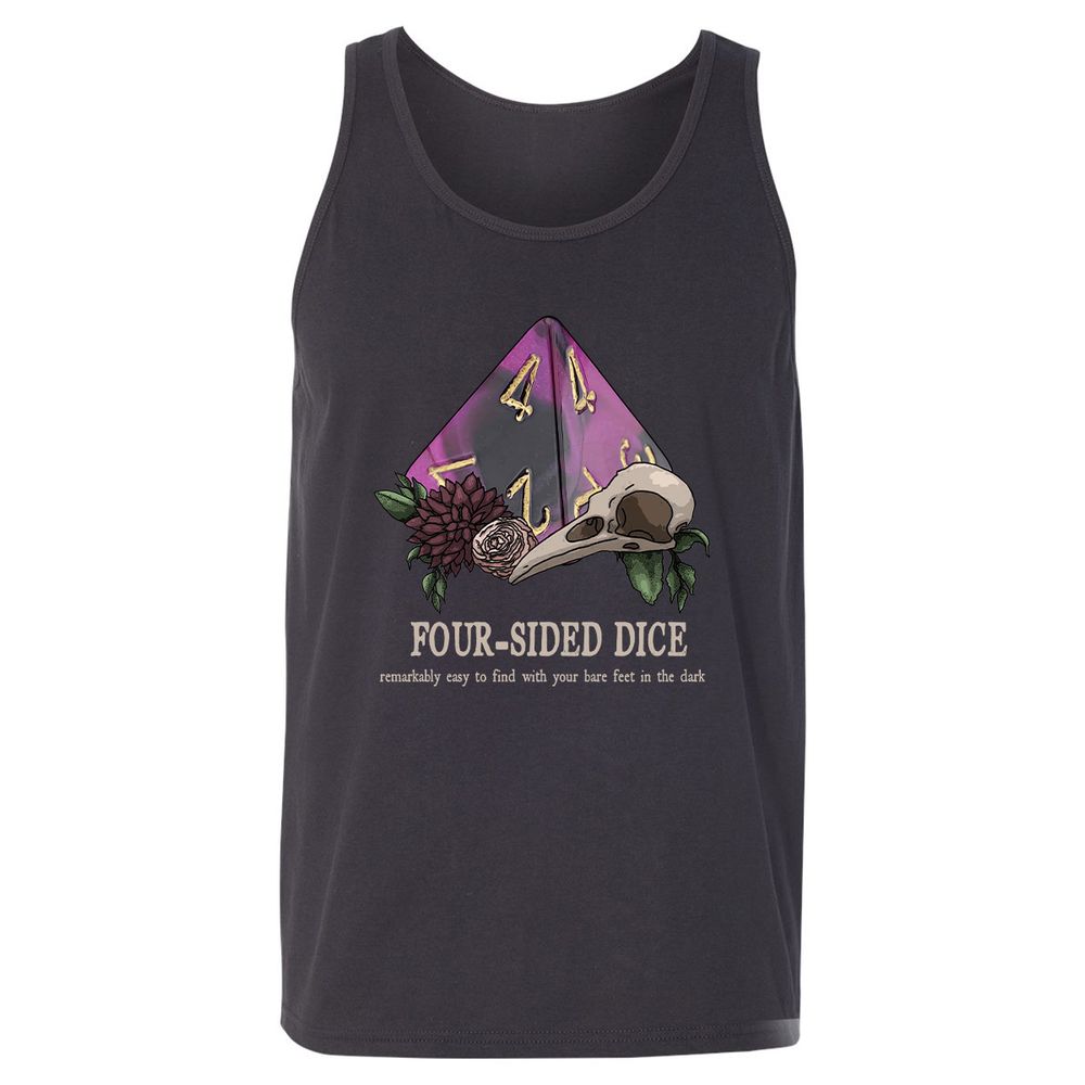 Unisex Jersey Tank - KM7VD9AD - Dark Grey - 7