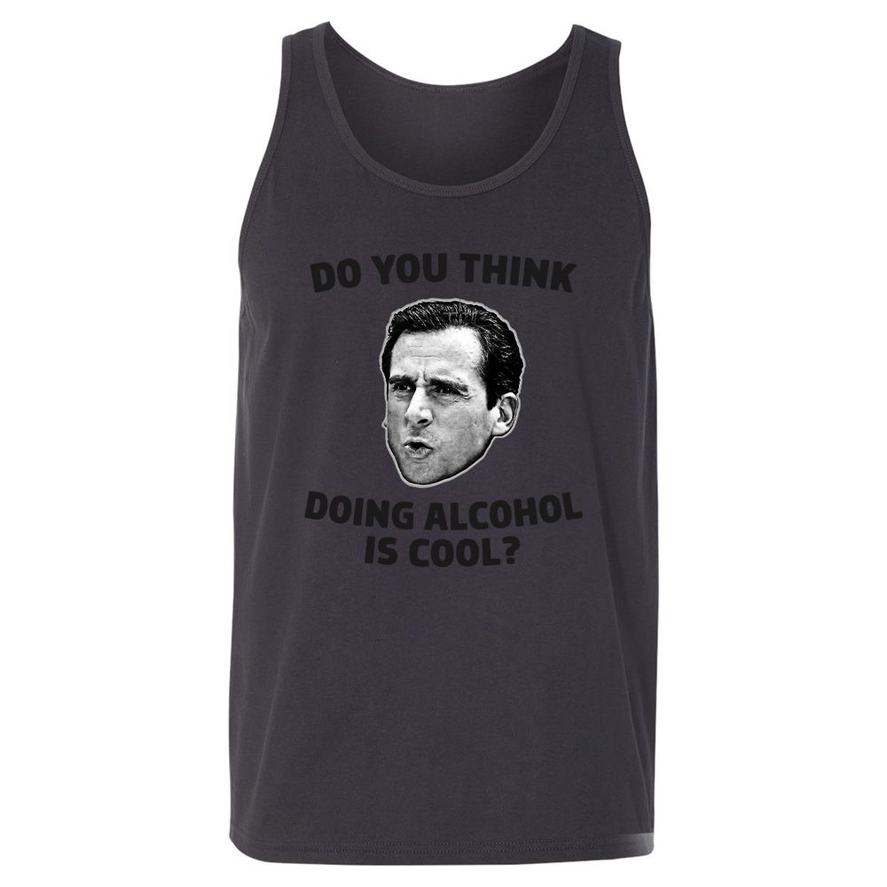 Unisex Jersey Tank - Z48BXC8W - Dark Grey - 7