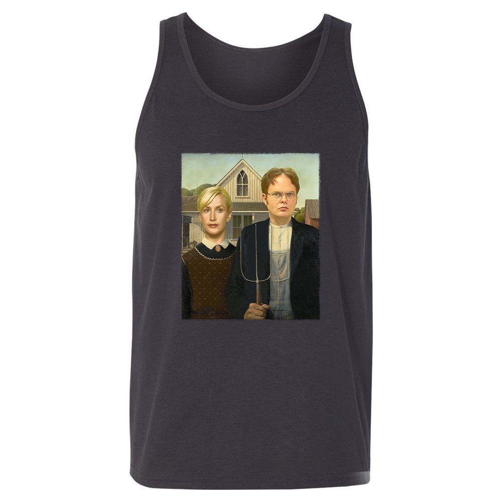 Unisex Jersey Tank - 6UR99CPL - Dark Grey - 7