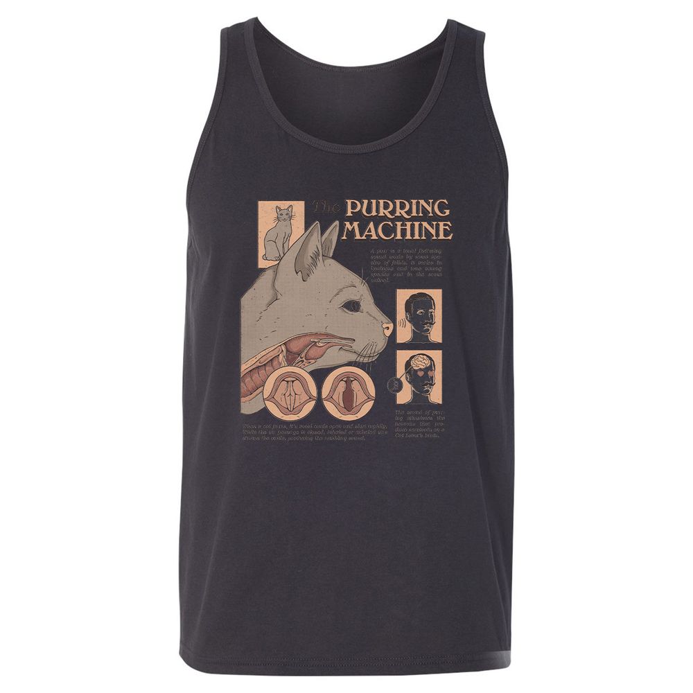 Unisex Jersey Tank - SQN7M287 - Dark Grey - 7