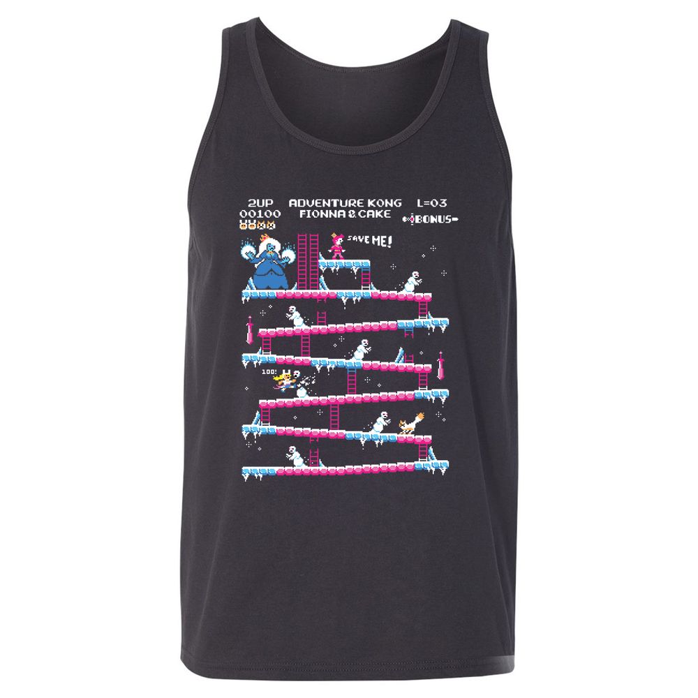 Unisex Jersey Tank - UVVGDRDZ - Dark Grey - 7
