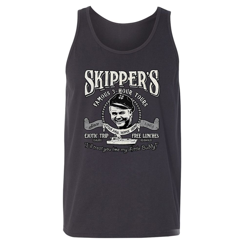 Unisex Jersey Tank - 7GCR97AG - Dark Grey - 7