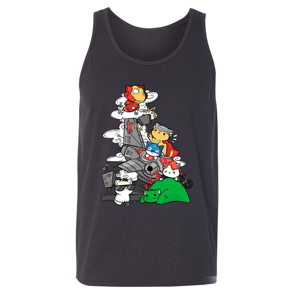 Unisex Jersey Tank - AGFLU1T7 - Dark Grey - 7