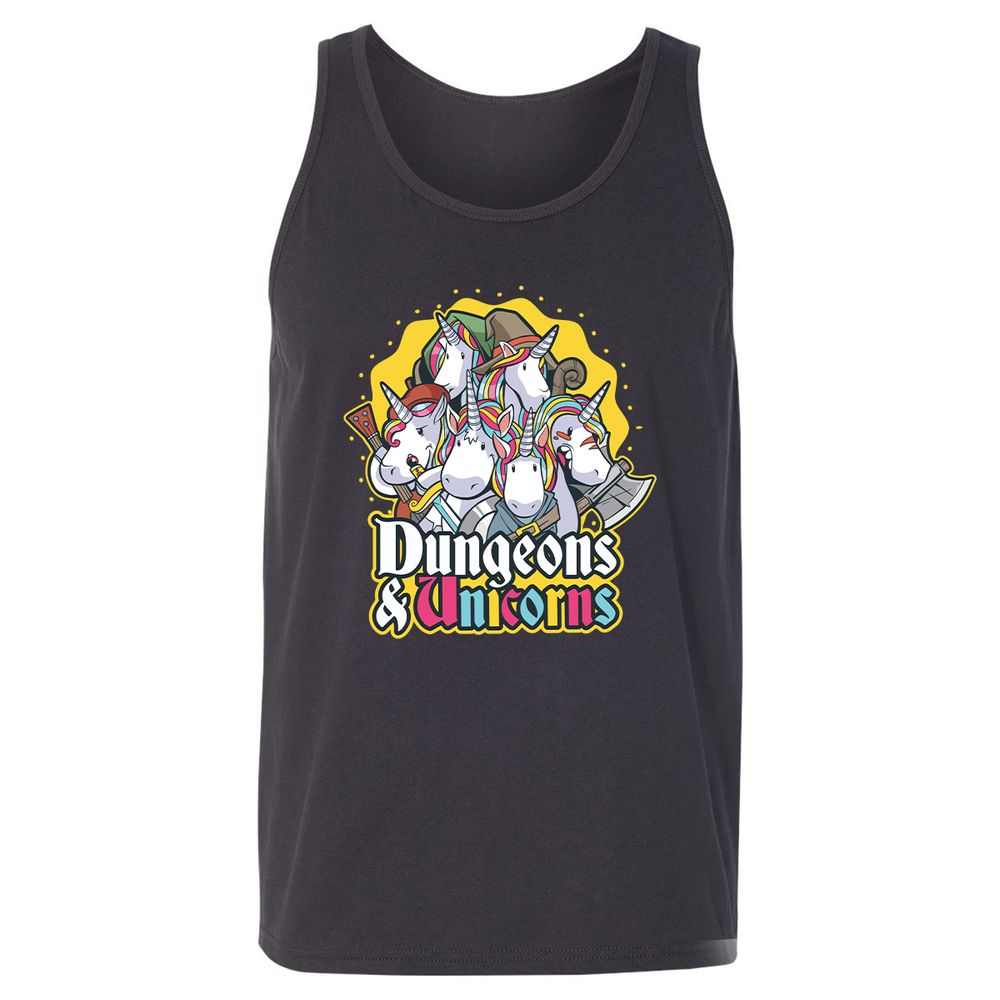 Unisex Jersey Tank - VXU1NPKG - Dark Grey - 7