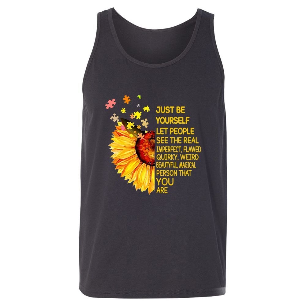 Unisex Jersey Tank - C3YCYT4B - Dark Grey - 7