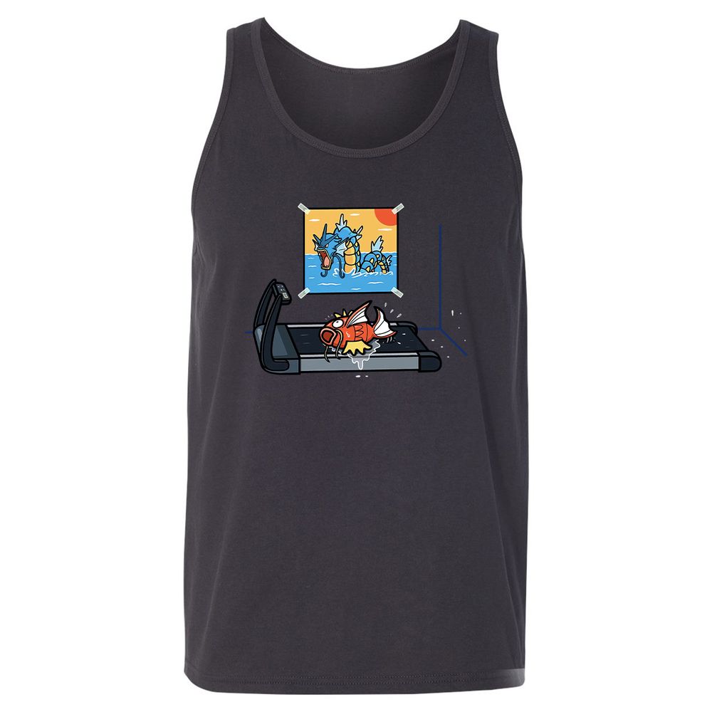 Unisex Jersey Tank - ZFU8K8GB - Dark Grey - 7