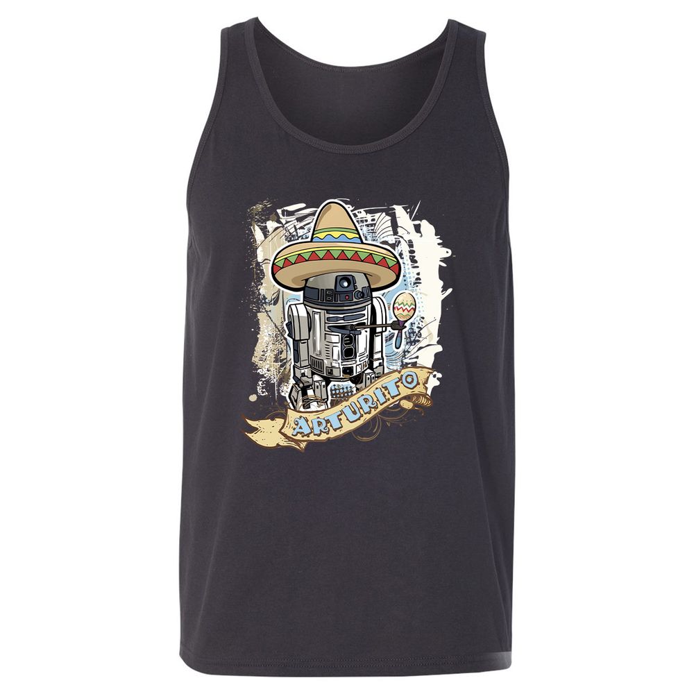 Unisex Jersey Tank - 631UWBMN - Dark Grey - 7