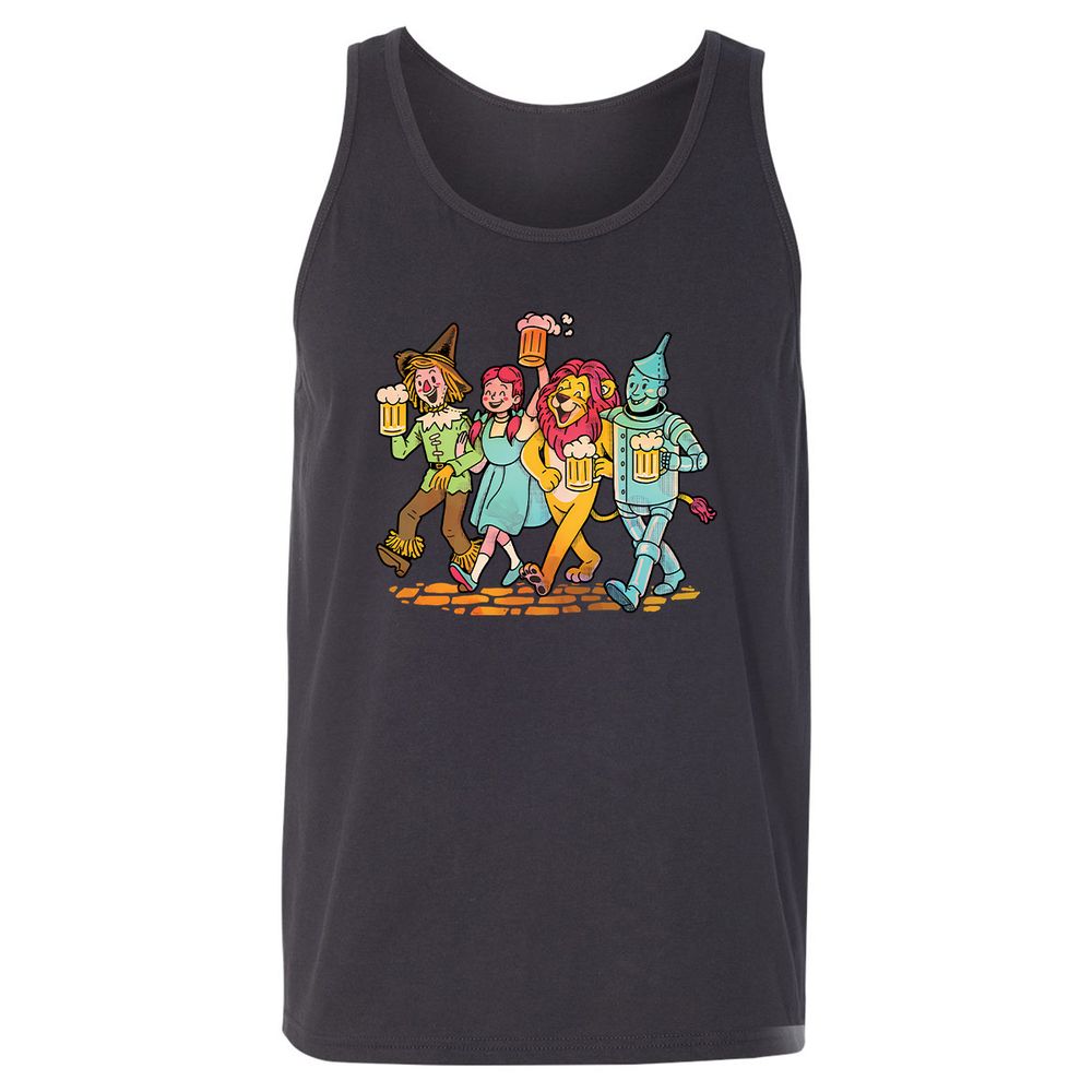 Unisex Jersey Tank - 4TQNMLNY - Dark Grey - 7