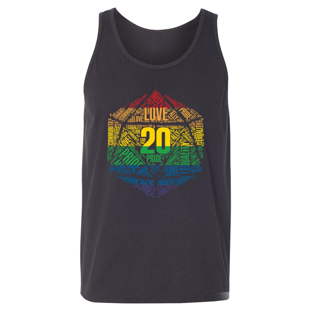 Unisex Jersey Tank - 5CAVNDHZ - Dark Grey - 7
