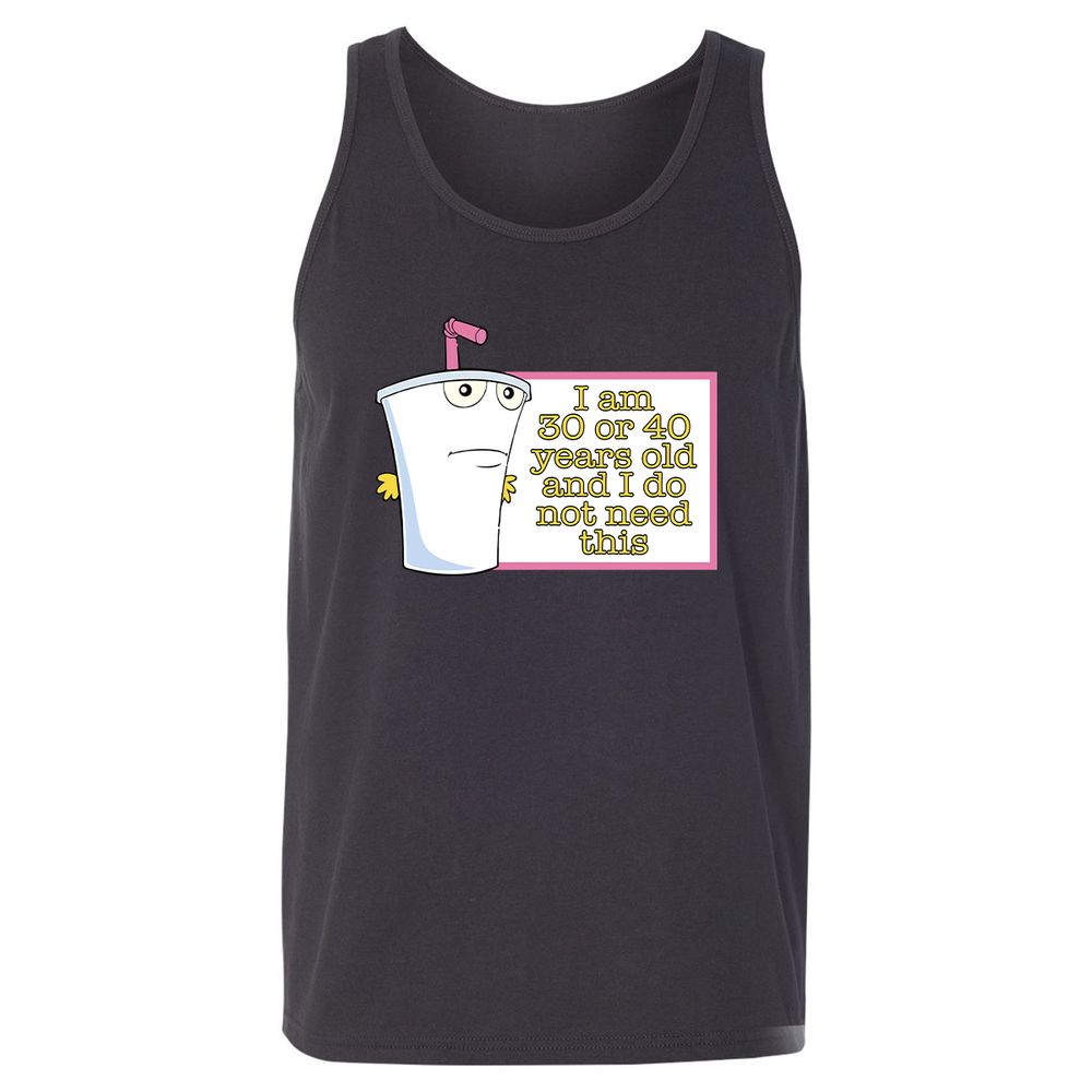 Unisex Jersey Tank - CJVKK1FN - Dark Grey - 7