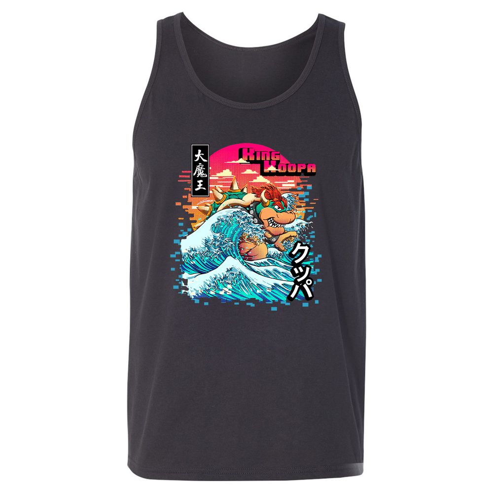 Unisex Jersey Tank - WDAV33CR - Dark Grey - 7
