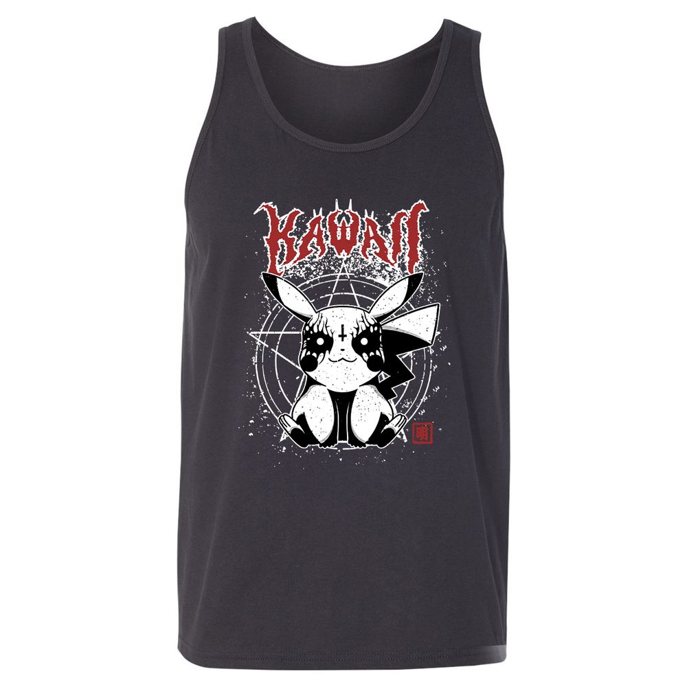 Unisex Jersey Tank - BDNXFXN7 - Dark Grey - 7