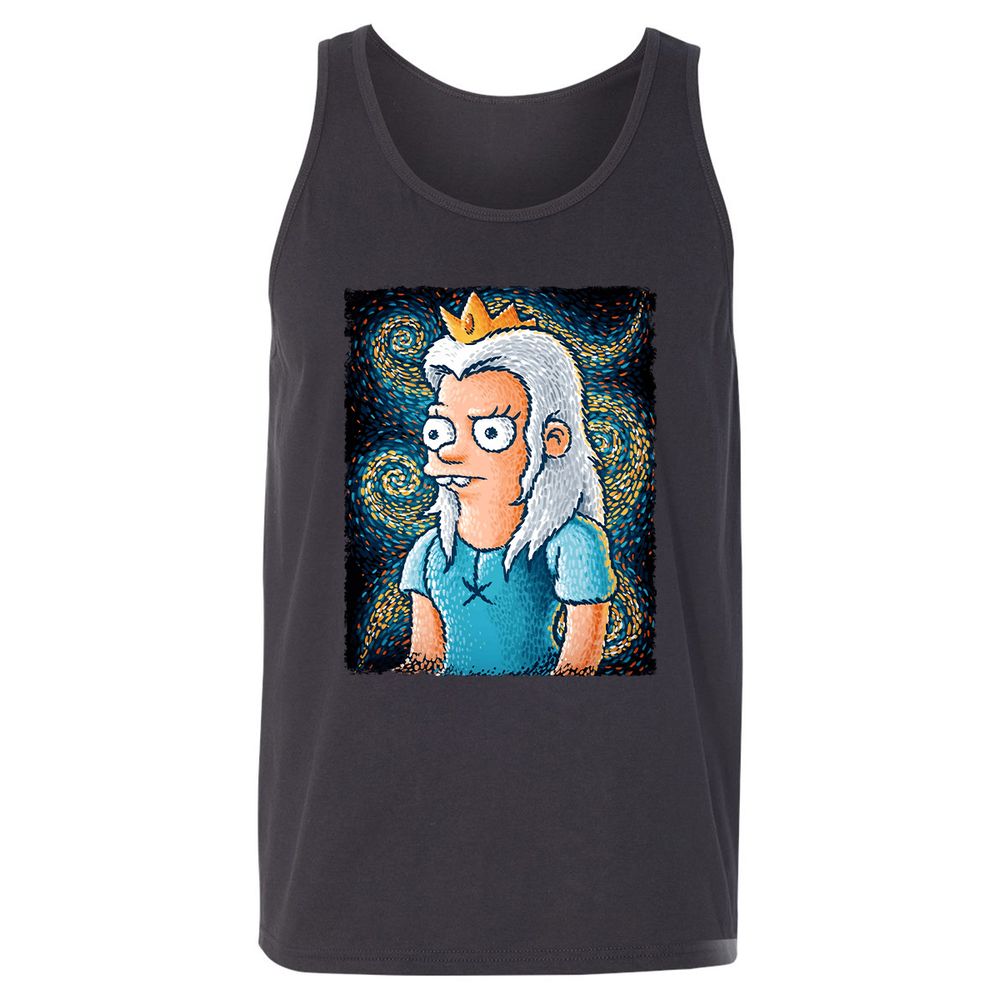 Unisex Jersey Tank - GBN5M7Z9 - Dark Grey - 7