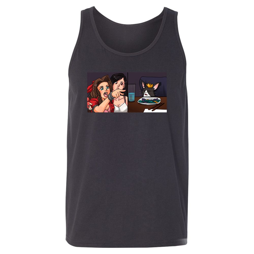 Unisex Jersey Tank - 1C7VPDV5 - Dark Grey - 7