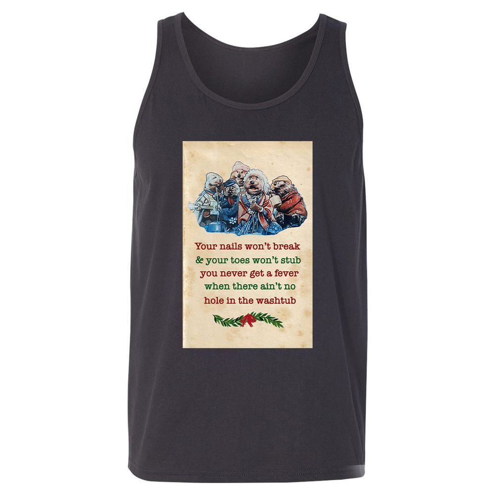 Unisex Jersey Tank - KBKX34VS - Dark Grey - 7