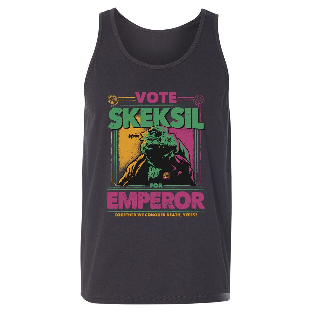 Unisex Jersey Tank - 751DRZ93 - Dark Grey - 7
