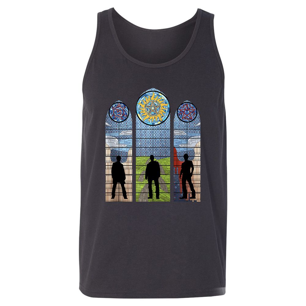 Unisex Jersey Tank - RPSEPZNS - Dark Grey - 7