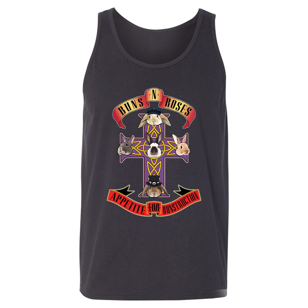 Buns and Roses - Dark Grey - 7