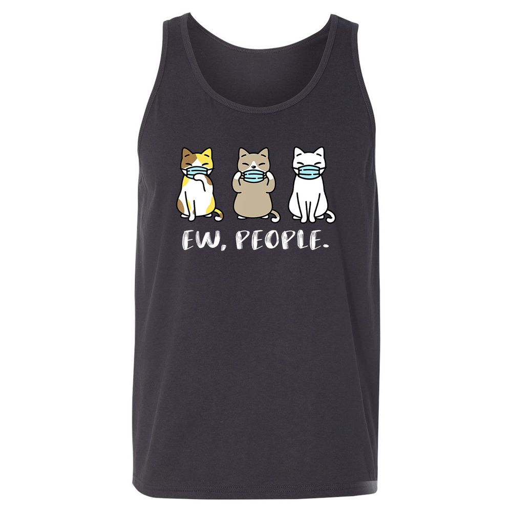 Unisex Jersey Tank - ATDB9BR9 - Dark Grey - 7