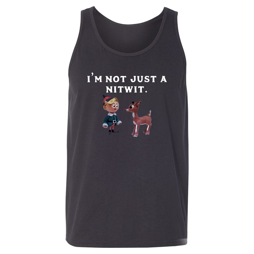Unisex Jersey Tank - S8NYT6Y3 - Dark Grey - 7