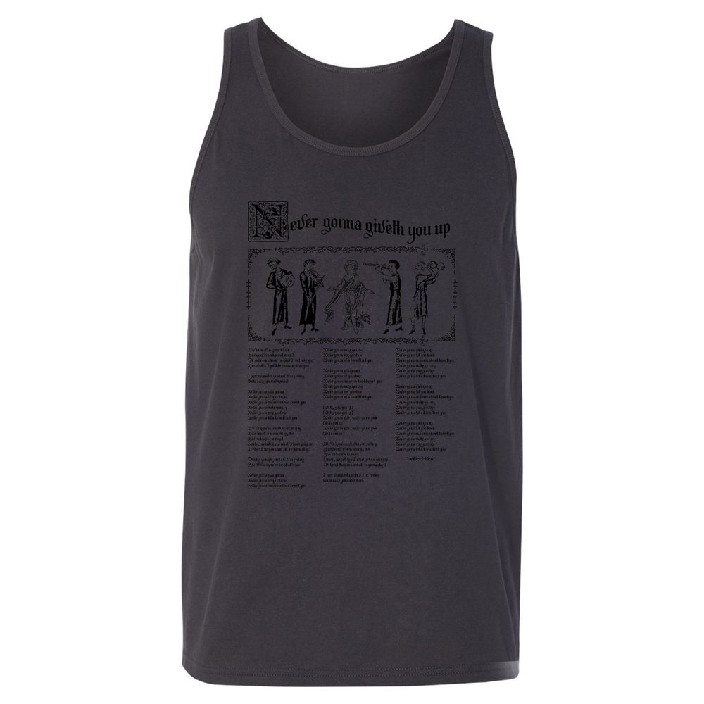 Unisex Jersey Tank - ZPRKQQX5 - Dark Grey - 7
