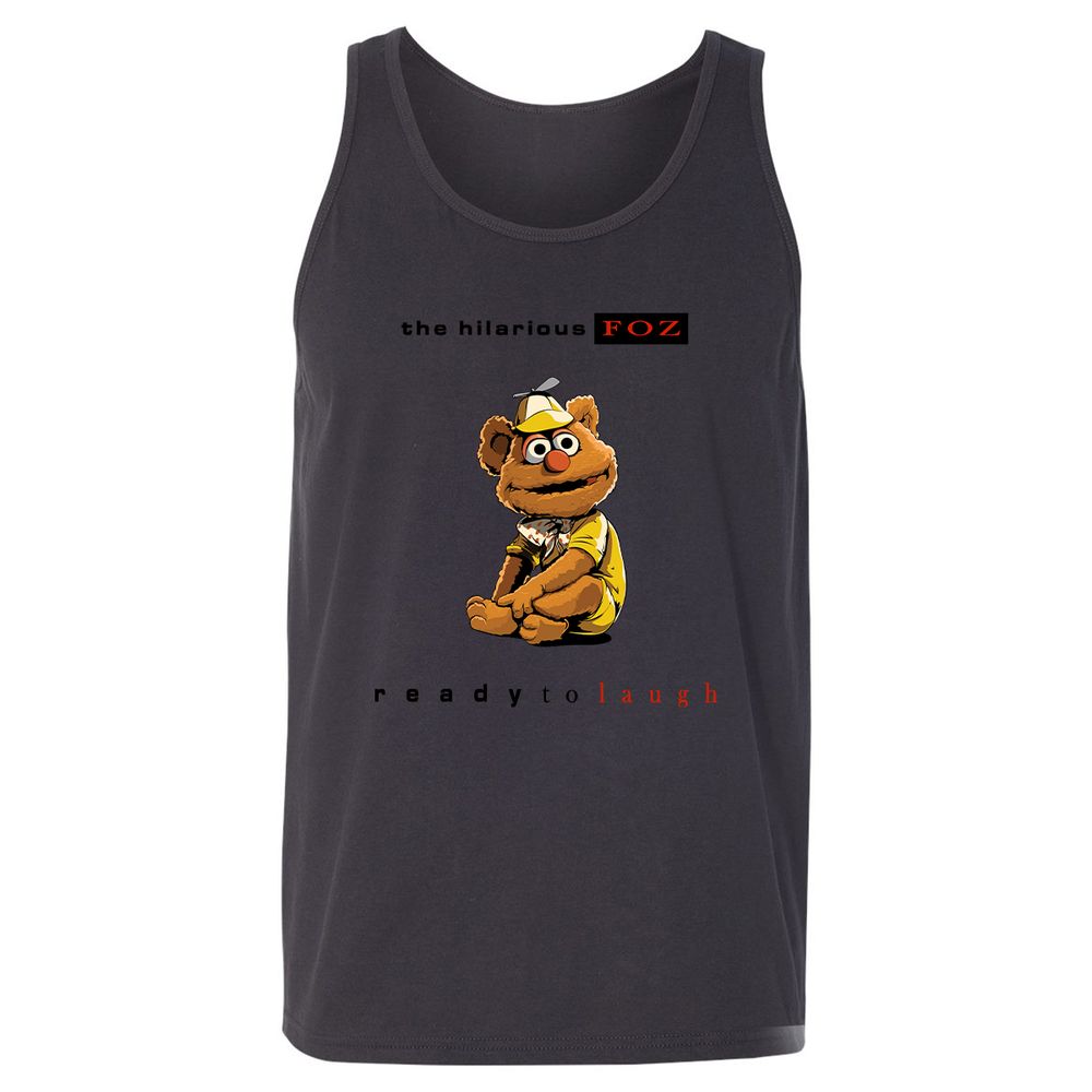 Unisex Jersey Tank - CCEGGKGN - Dark Grey - 7