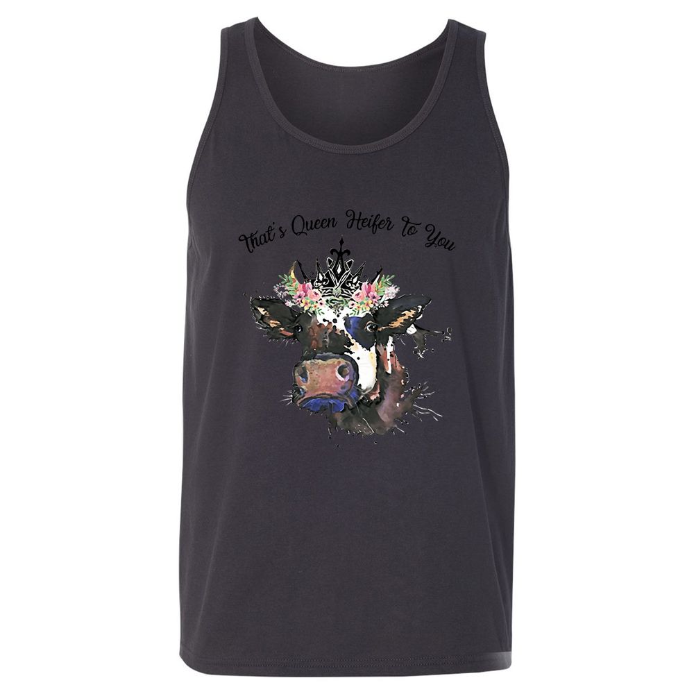Unisex Jersey Tank - WQ7DCMJ4 - Dark Grey - 7