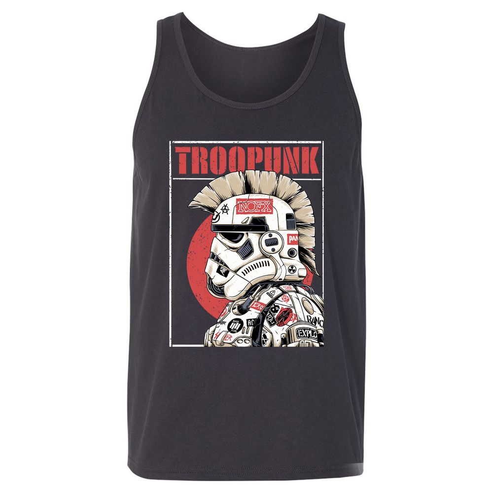 Unisex Jersey Tank - ENU7CS8A - Dark Grey - 7