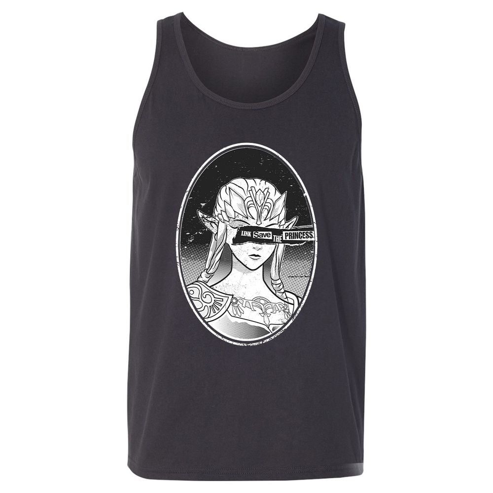 Unisex Jersey Tank - NQQ7C95B - Dark Grey - 7