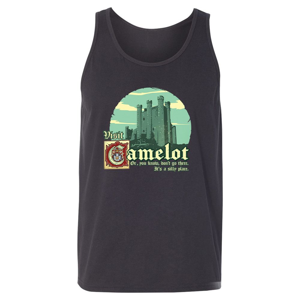 Unisex Jersey Tank - QYCUNUMM - Dark Grey - 7