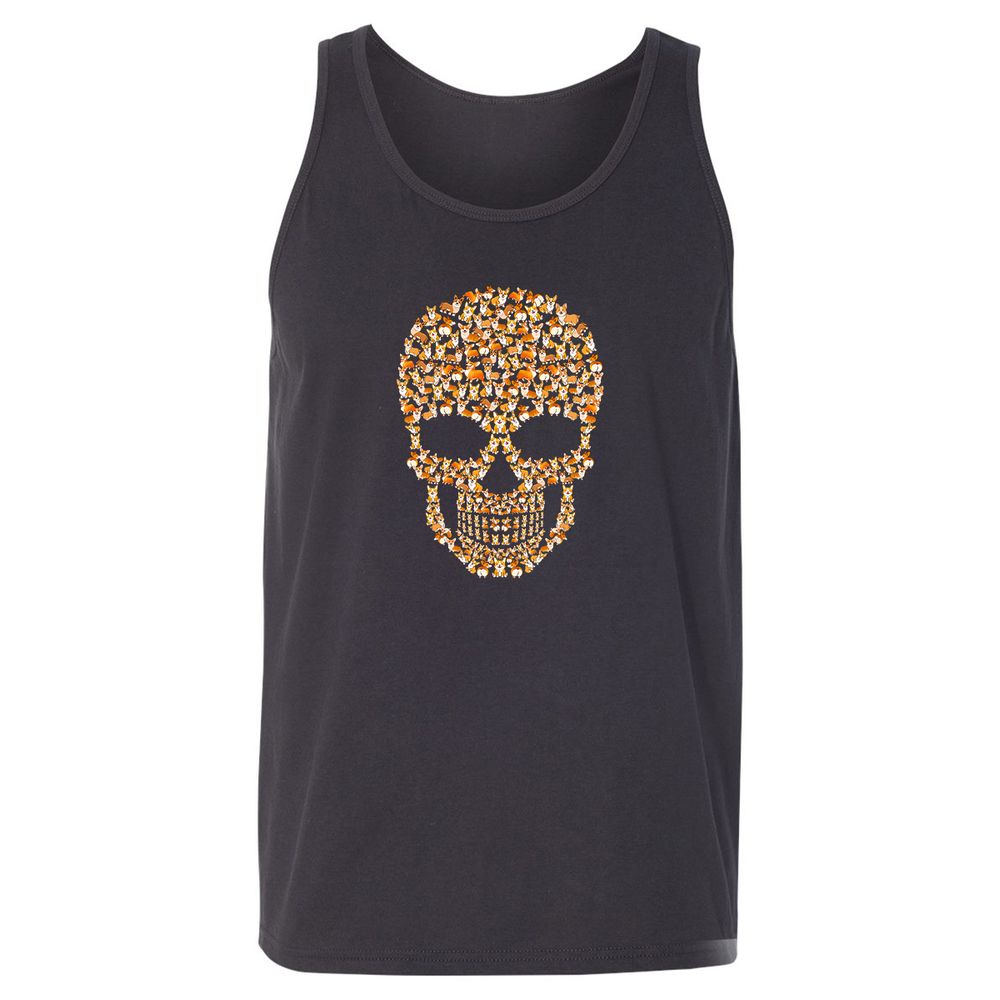 Unisex Jersey Tank - C9J6Y2L4 - Dark Grey - 7