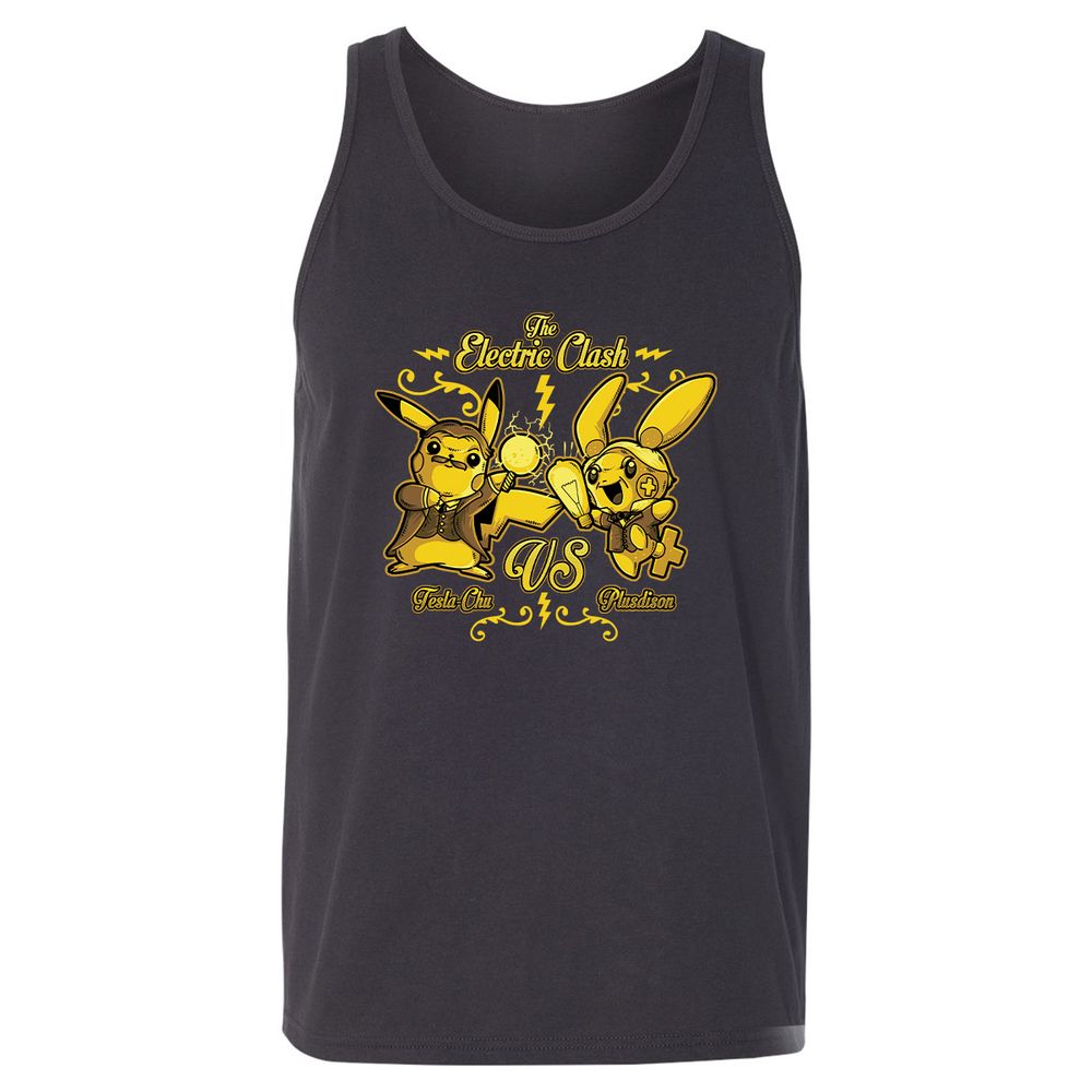 Unisex Jersey Tank - S3LZH8WH - Dark Grey - 7