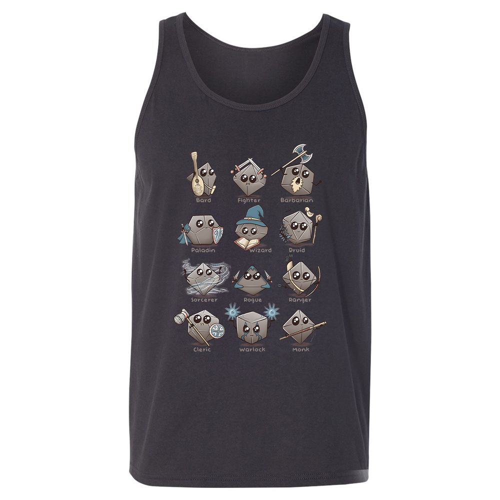 Unisex Jersey Tank - XG422SRC - Dark Grey - 7