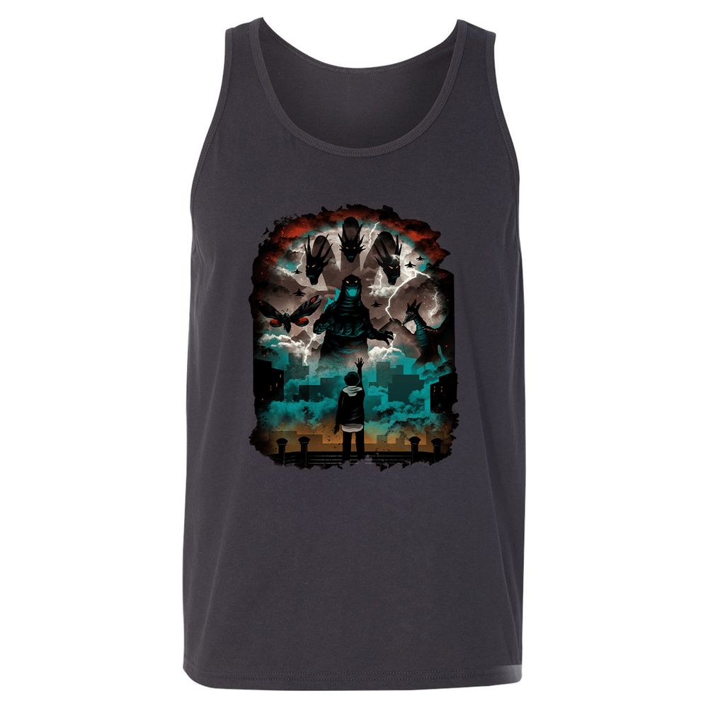 Unisex Jersey Tank - GD8Q72KK - Dark Grey - 7