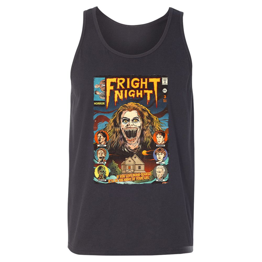 Unisex Jersey Tank - PHCYG8AF - Dark Grey - 7