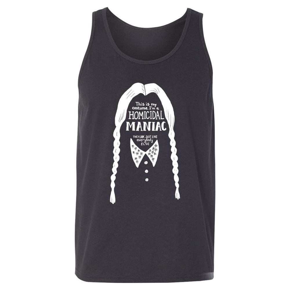 Unisex Jersey Tank - U86K82BP - Dark Grey - 7