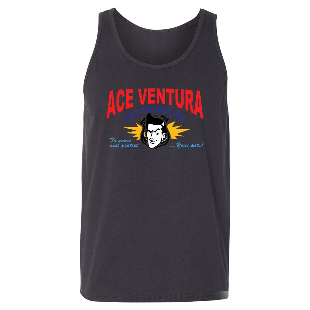 Unisex Jersey Tank - 4FA1DRLF - Dark Grey - 7
