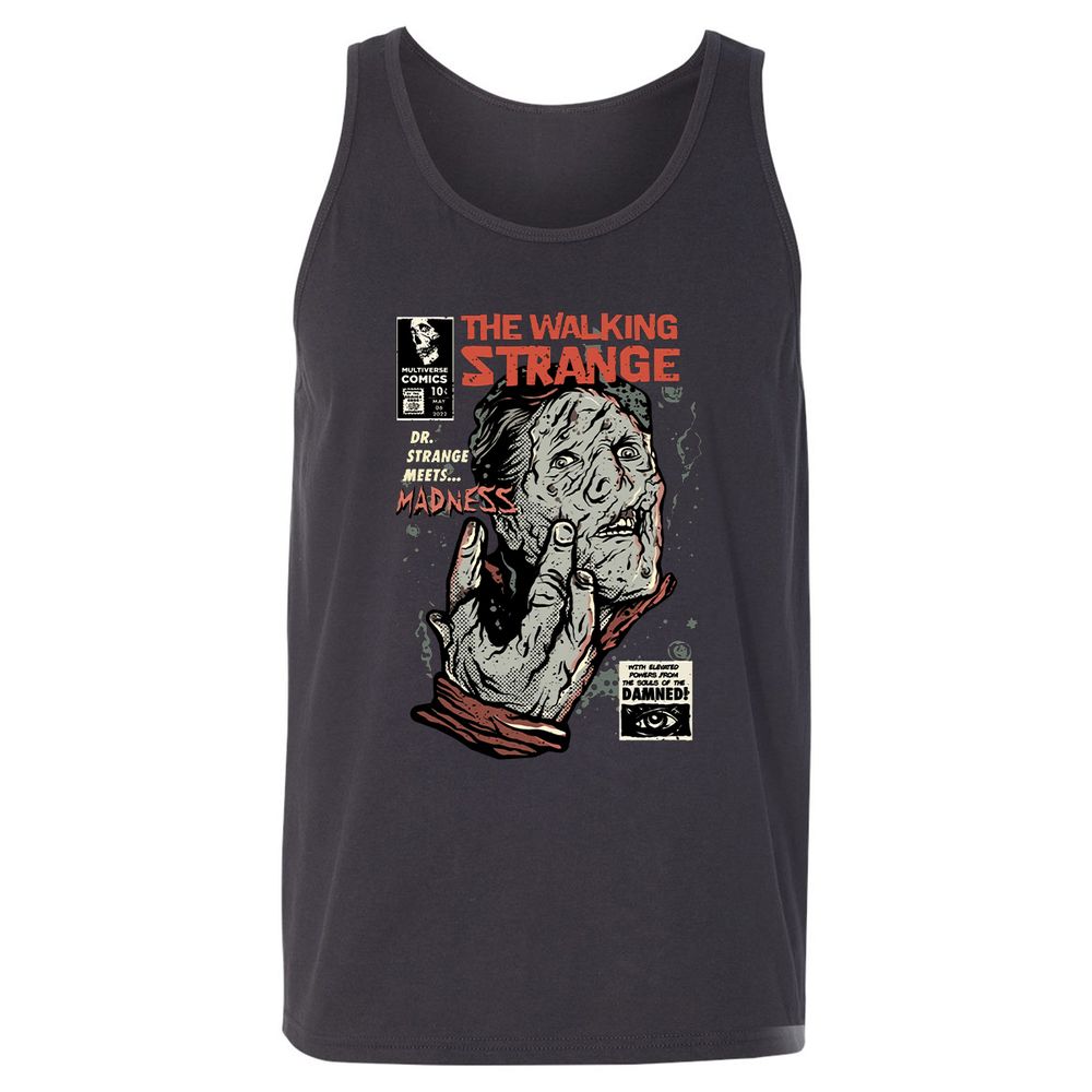 Unisex Jersey Tank - R3NMRSGJ - Dark Grey - 7