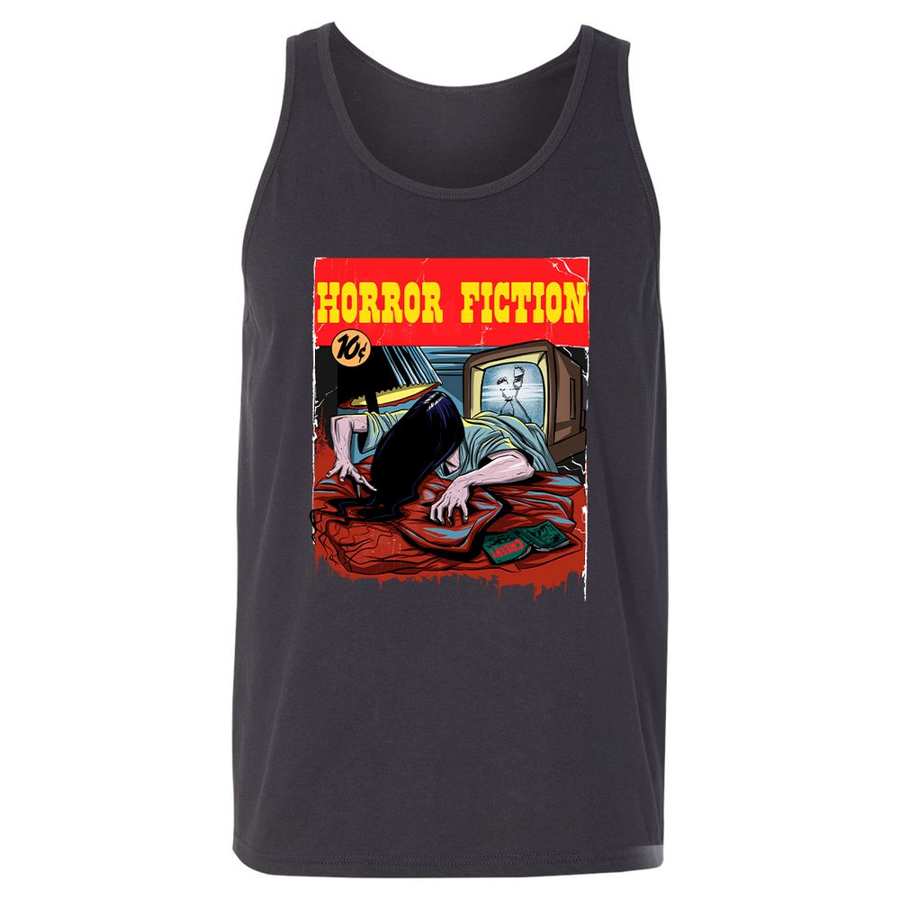 Unisex Jersey Tank - RATWVS9Z - Dark Grey - 7