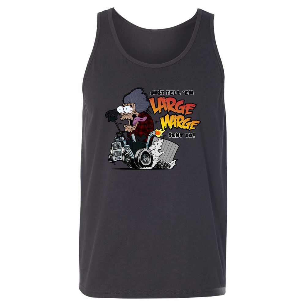 Unisex Jersey Tank - C6FCGCJY - Dark Grey - 7