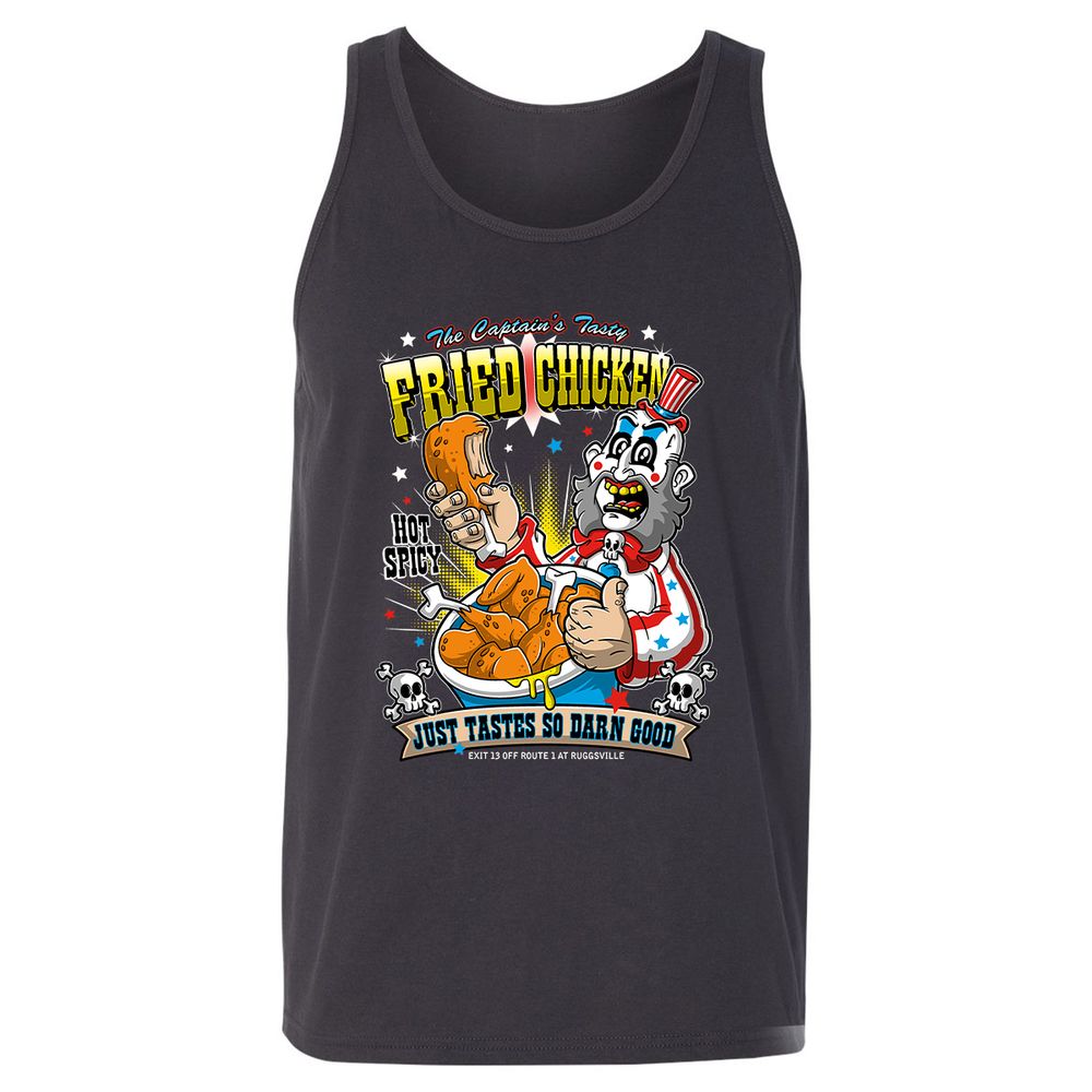 Unisex Jersey Tank - ZCJ6T33A - Dark Grey - 7