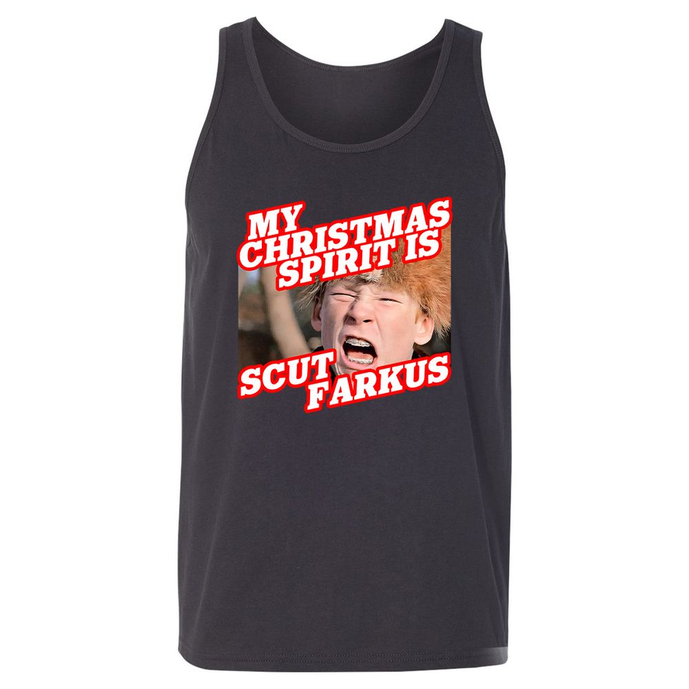 Unisex Jersey Tank - GWJRWVJW - Dark Grey - 7