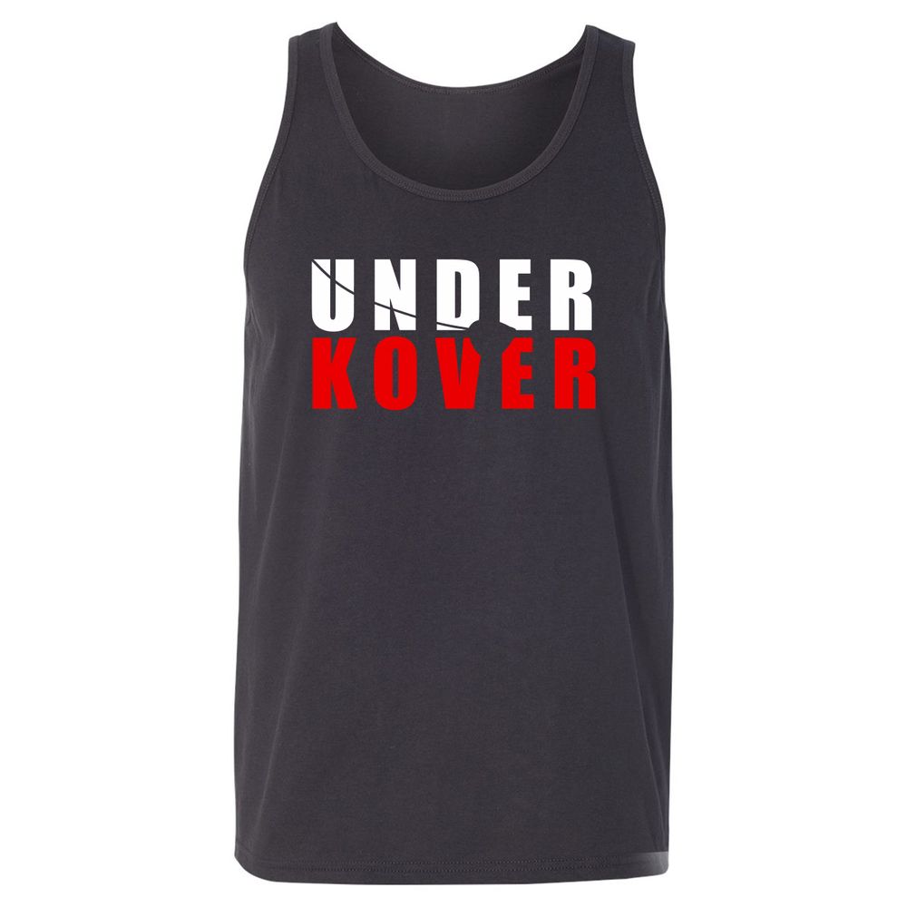 Unisex Jersey Tank - YEYJKCDE - Dark Grey - 7