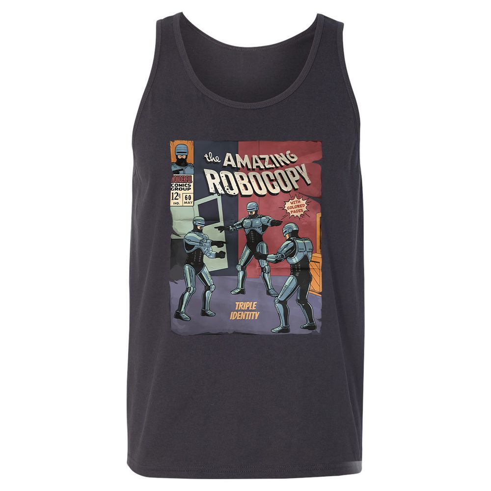 Unisex Jersey Tank - DGK4RGFT - Dark Grey - 7