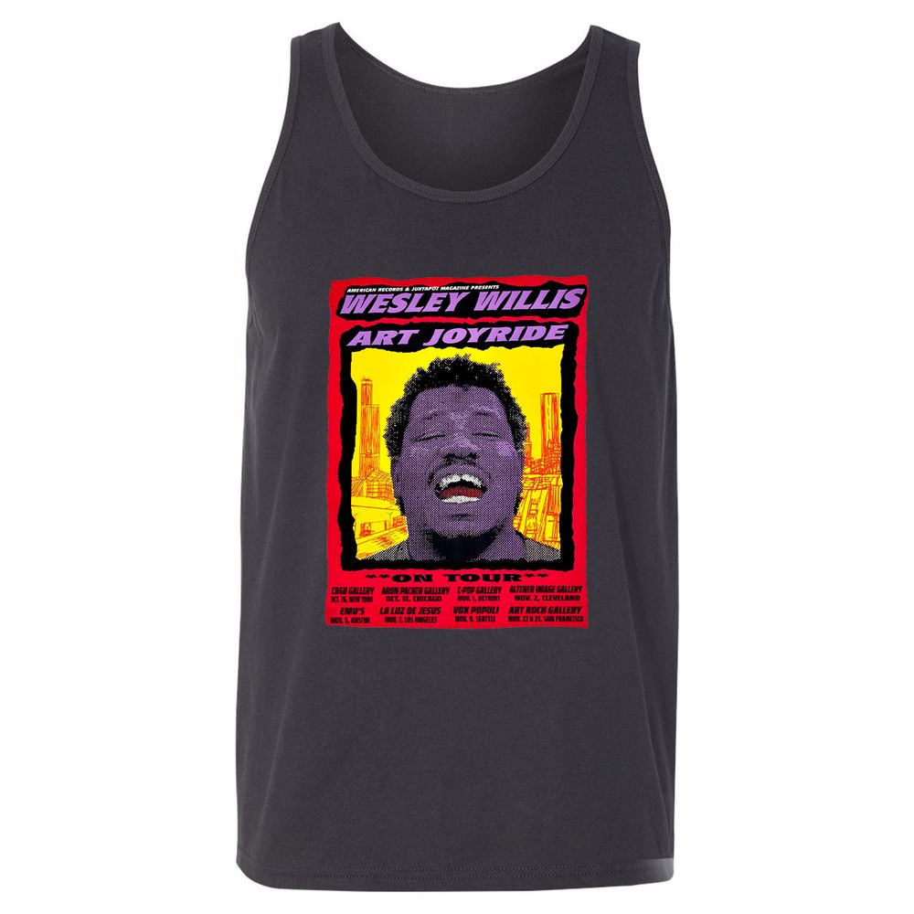 WESLEY WILLIS - ART JOYRIDE - Dark Grey - 7
