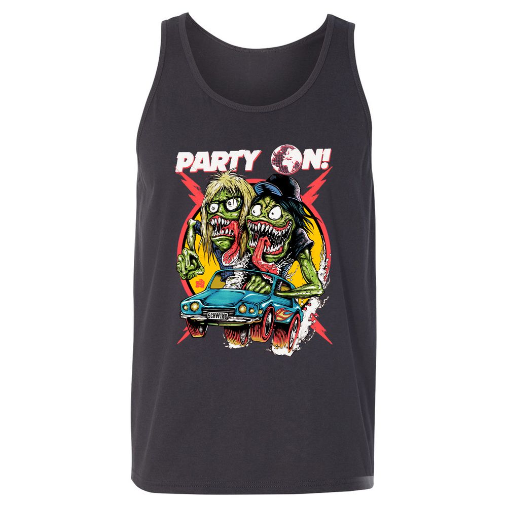 Unisex Jersey Tank - Q85M6Q47 - Dark Grey - 7