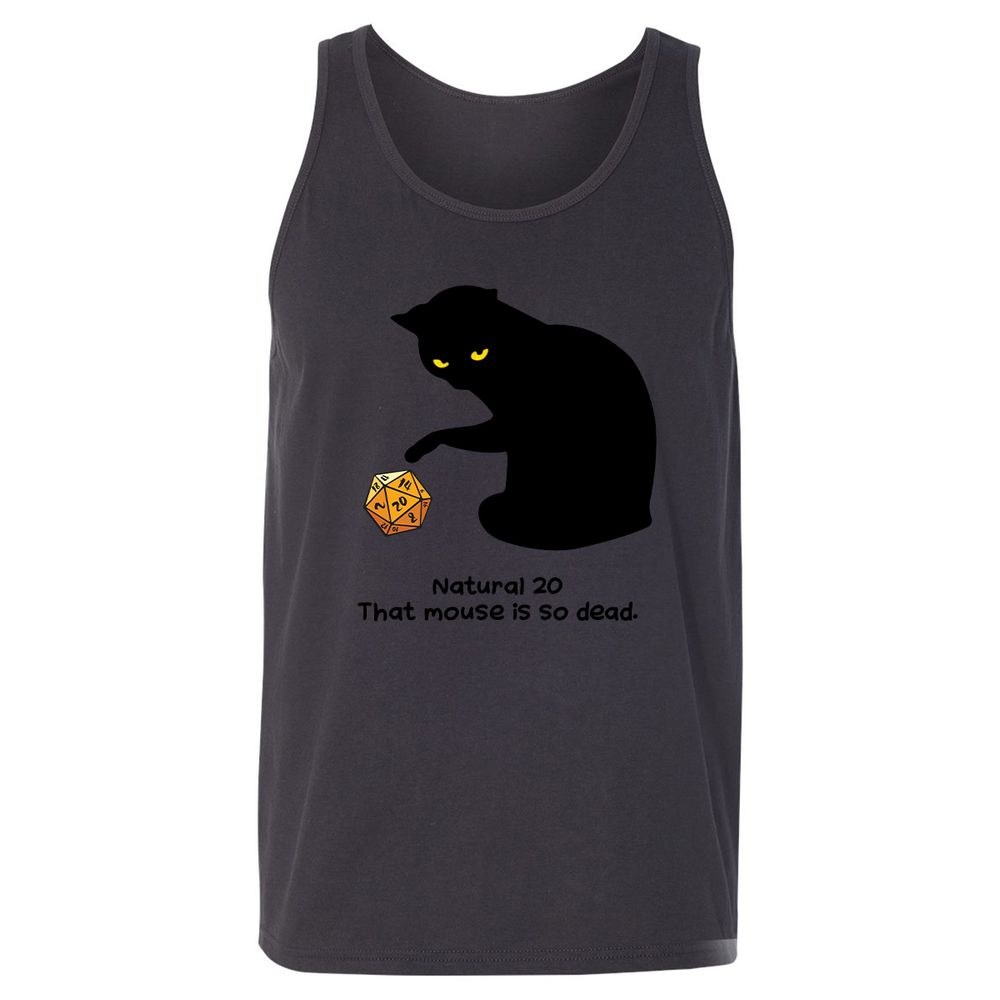 Unisex Jersey Tank - X6SHRACC - Dark Grey - 7