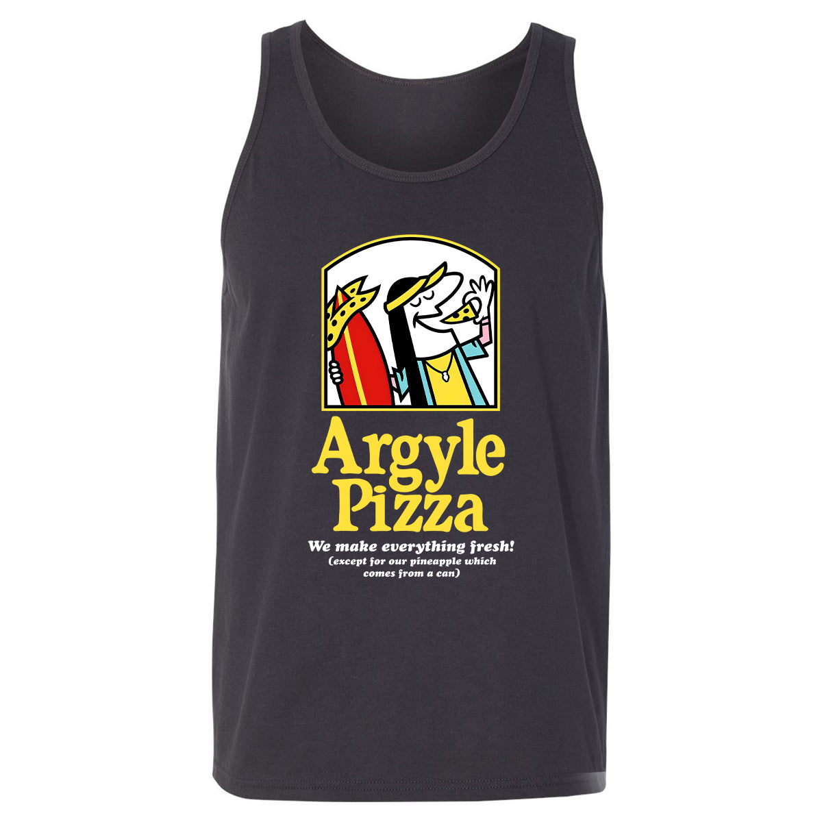 Unisex Jersey Tank - 7G4K4M6L - Dark Grey - 7