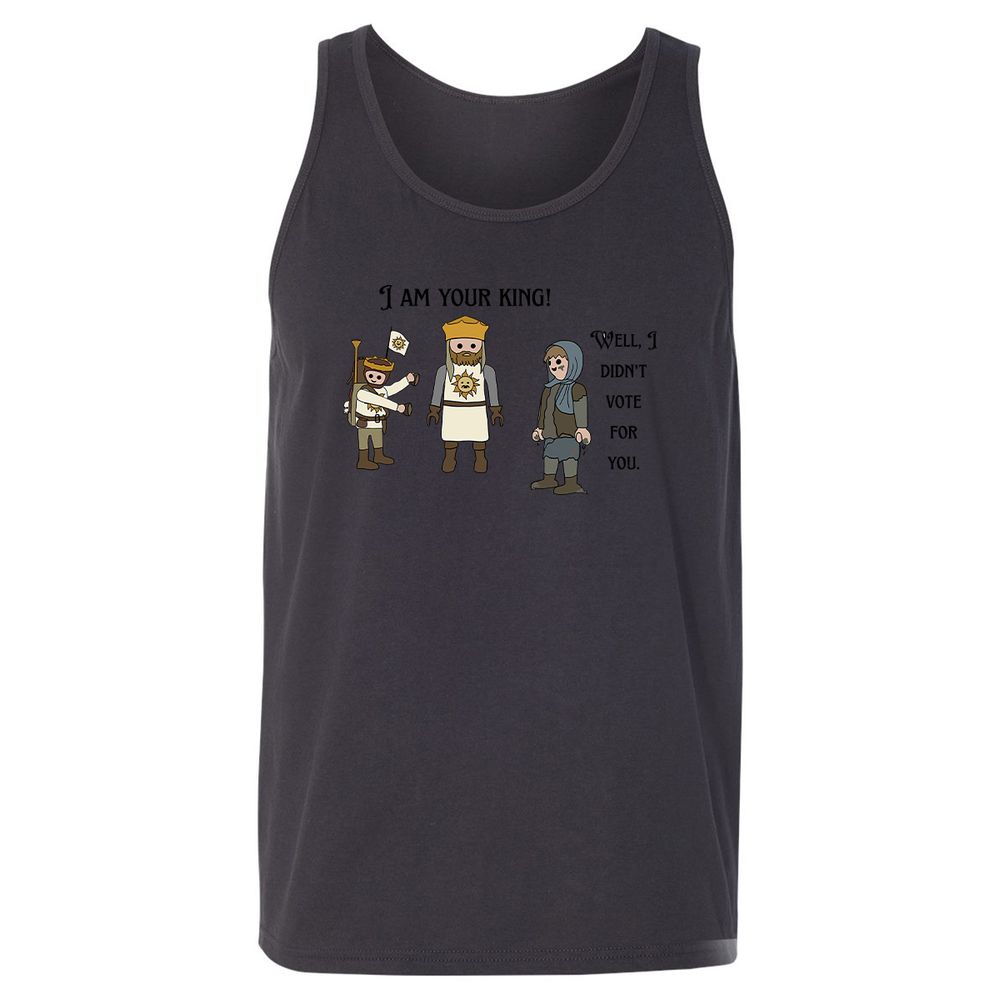 Unisex Jersey Tank - 5N96THGD - Dark Grey - 7