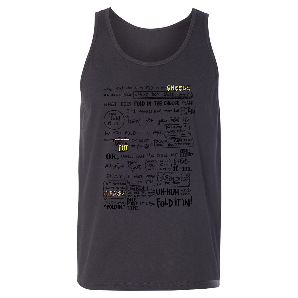 Unisex Jersey Tank - 8H4BDV3A - Dark Grey - 7